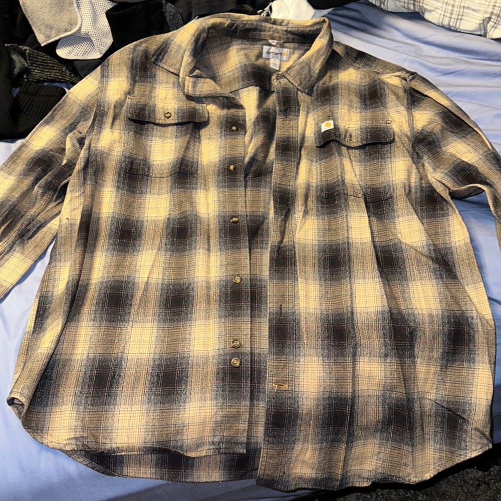Brand new carhartt flannel